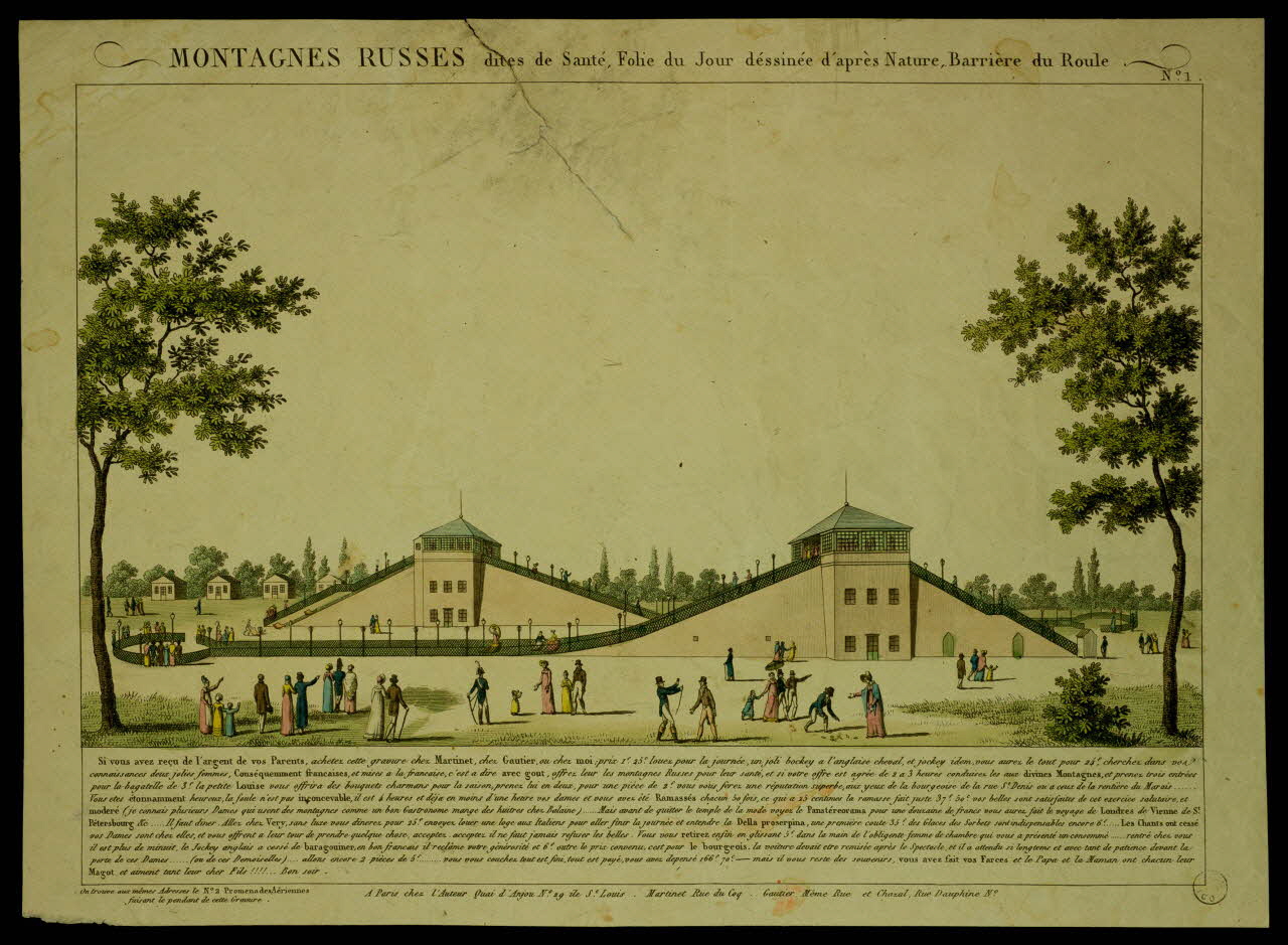 estampe MONTAGNES RUSSES 1970.115.49 Photo