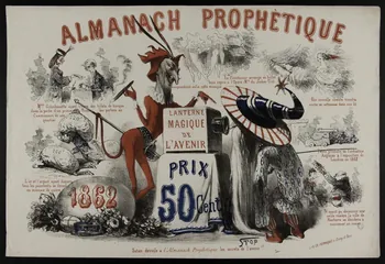 estampe ALMANACH PROPHETIQUE 1970.12.32 Photo