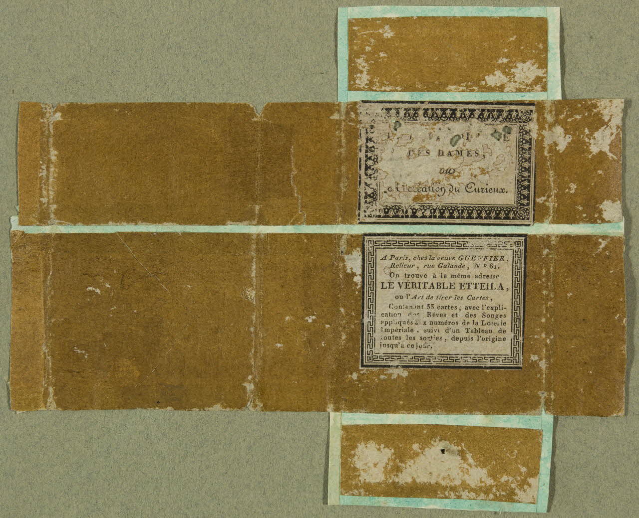 estampe LE VERITABLE ETTEILA 1970.141.101.1 Photo