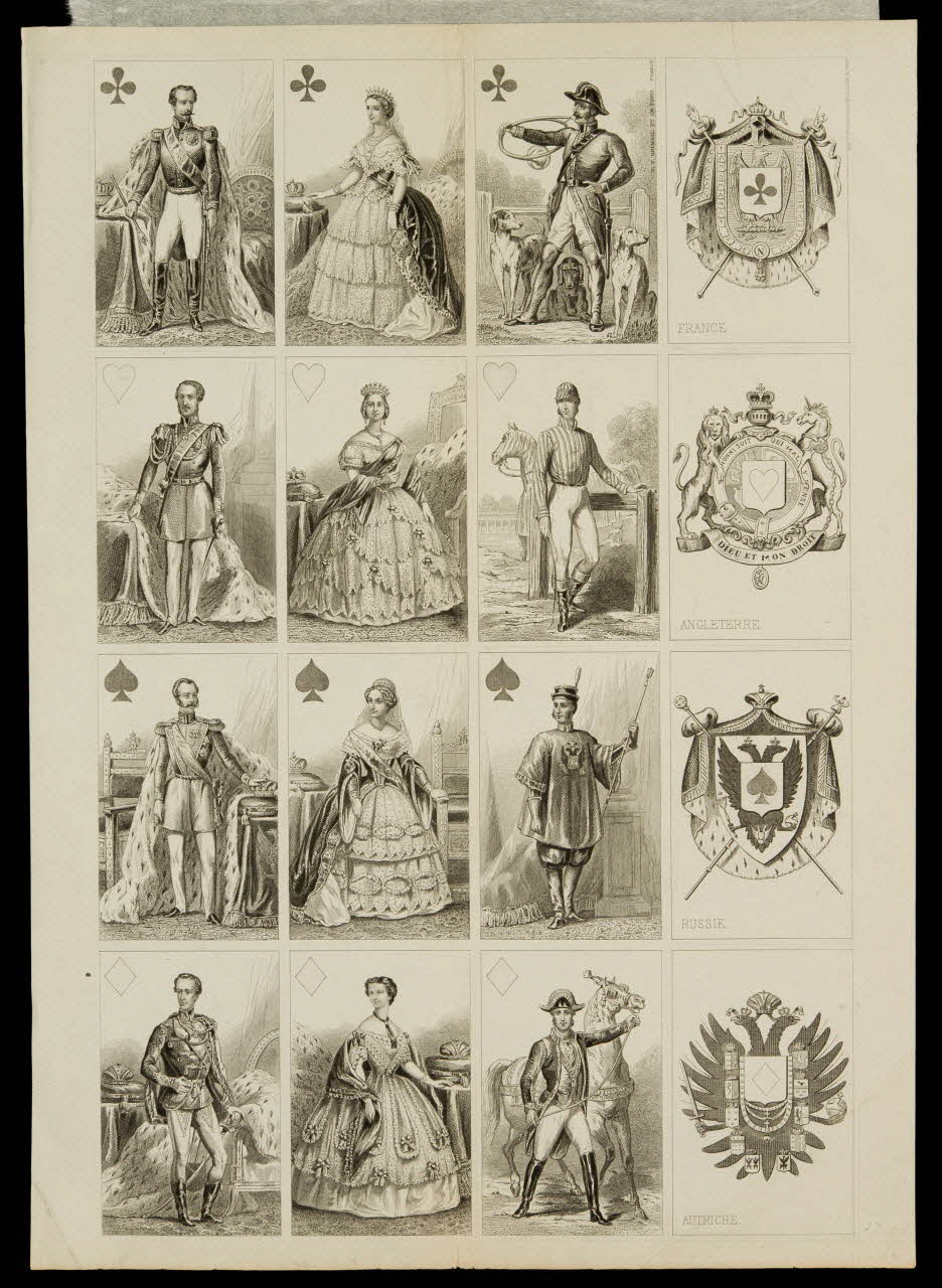 jeu de cartes Jeu impérial 1970.141.121 Photo