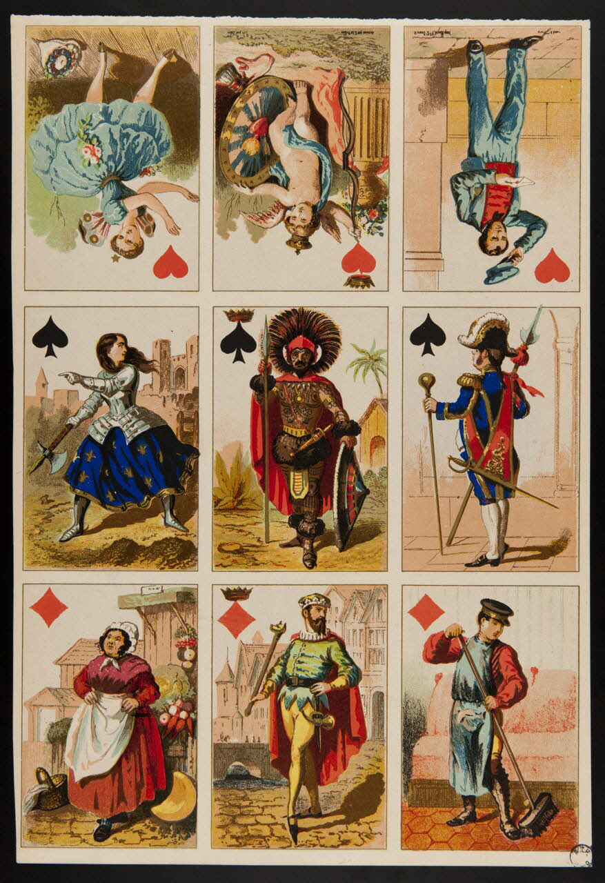 jeu de cartes Jeu de Jeanne Hachette 1970.141.157.1 Photo