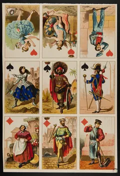 jeu de cartes Jeu de Jeanne Hachette 1970.141.157.1  Photo