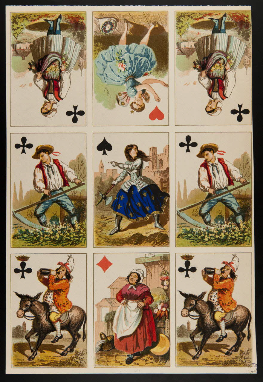 jeu de cartes Jeu de Jeanne Hachette 1970.141.157.2 Photo