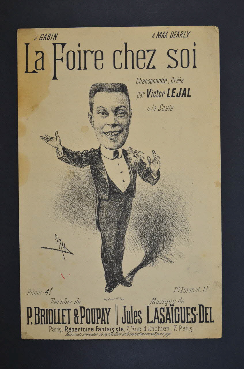 chanson petit format 1966.203.1 Photo Mucem