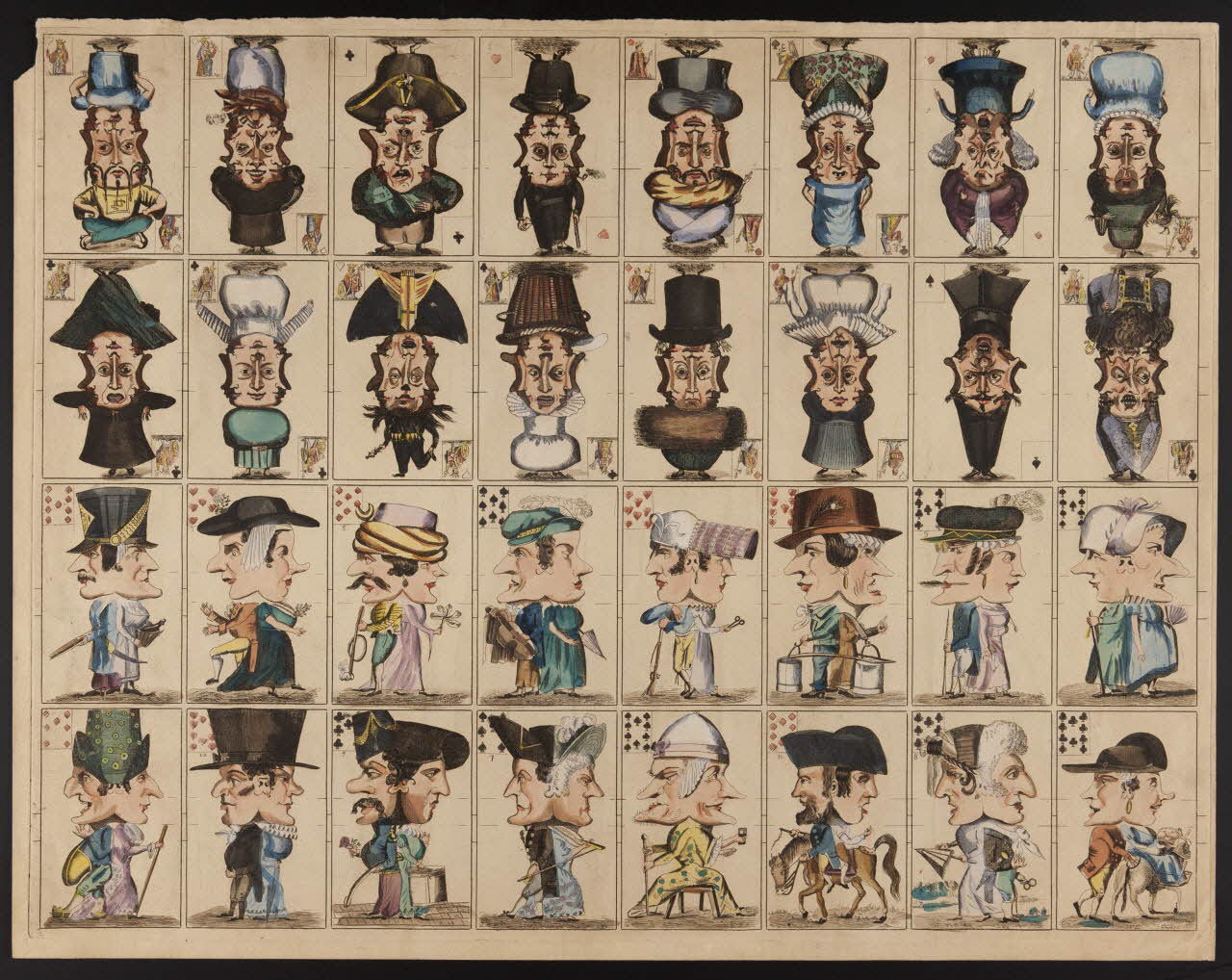 estampe Jeu de cartes 1970.141.239 Photo