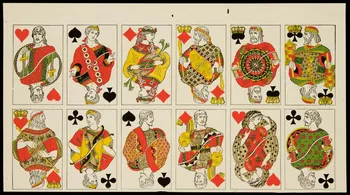 jeu de cartes Cartes grecques 1970.141.333 Photo