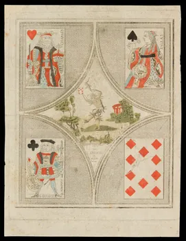 jeu de cartes JEU  DE  LINDOR  ou  NAIN  Jaune 1970.141.53  Photo