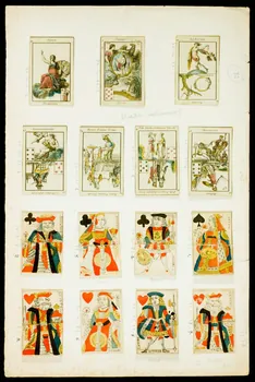 jeu de cartes Jeu au portrait de Paris 1970.141.73.7/8 Photo