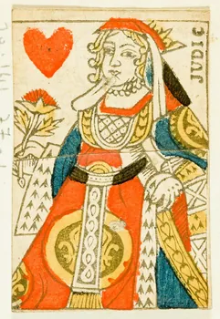 jeu de cartes Jeu au portrait de Paris 1970.141.77.1/10 Photo