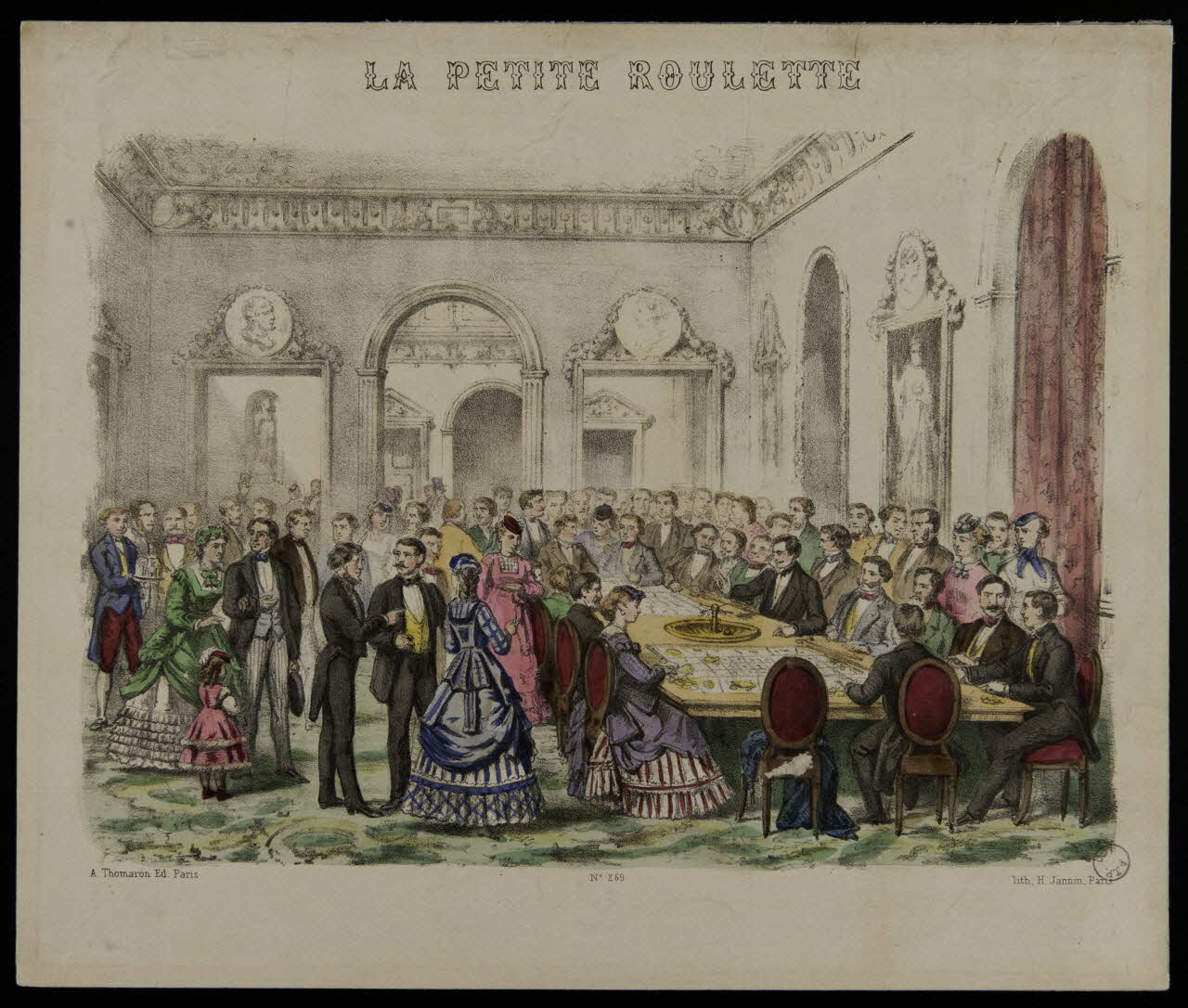 estampe LA PETITE ROULETTE 1970.23.15 Photo