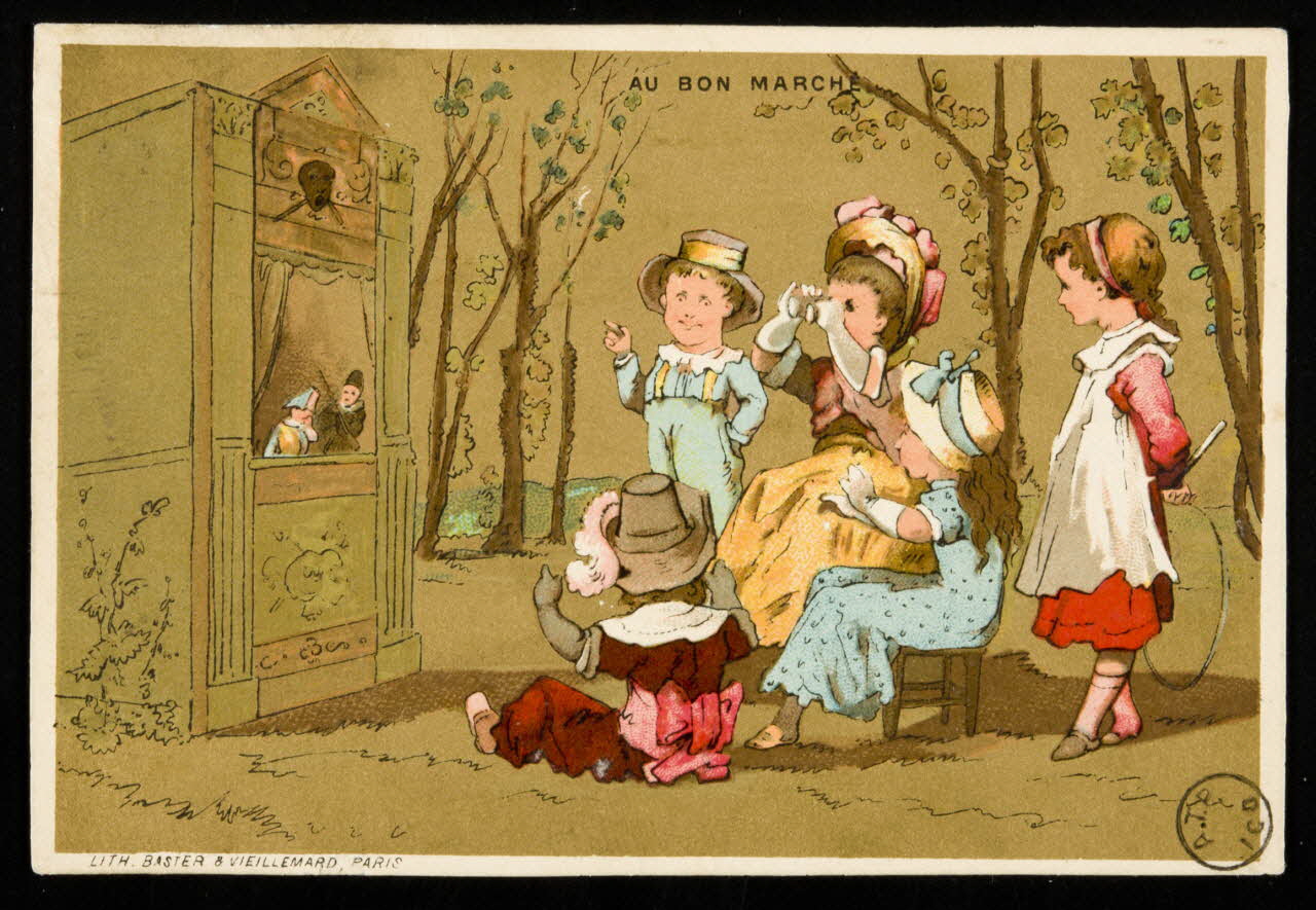 estampe Théâtre de marionnettes 1970.32.6 Photo