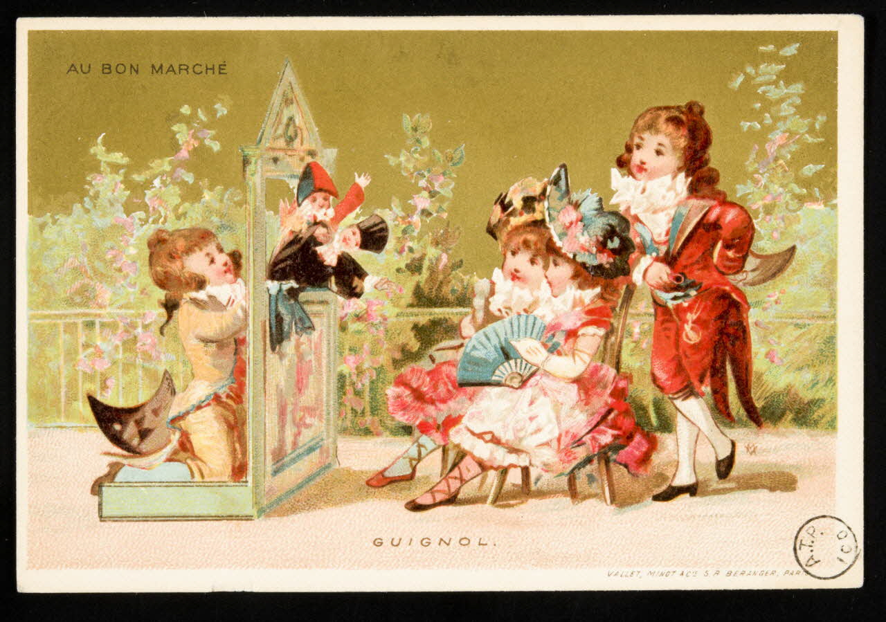 estampe AU BON MARCHE  GUIGNOL 1970.32.7 Photo