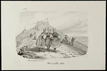 estampe Marseille, 1835. 1970.46.5 Photo
