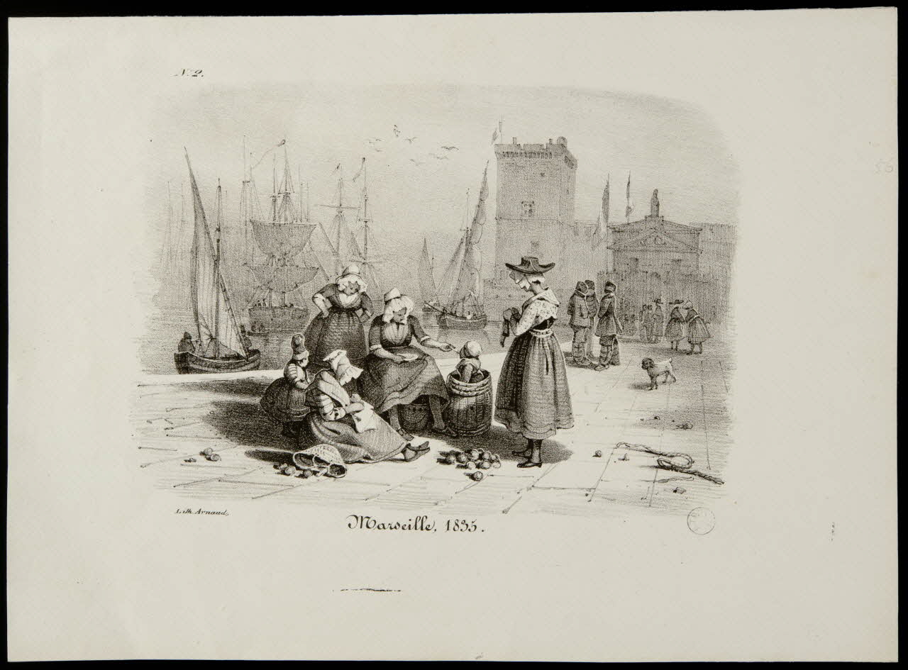 Arnaud estampe Marseille, 1835. 1835 1970.46.6 Photo