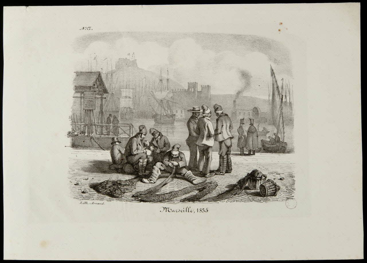 Arnaud estampe Marseille, 1835. 1835 1970.46.7 Photo