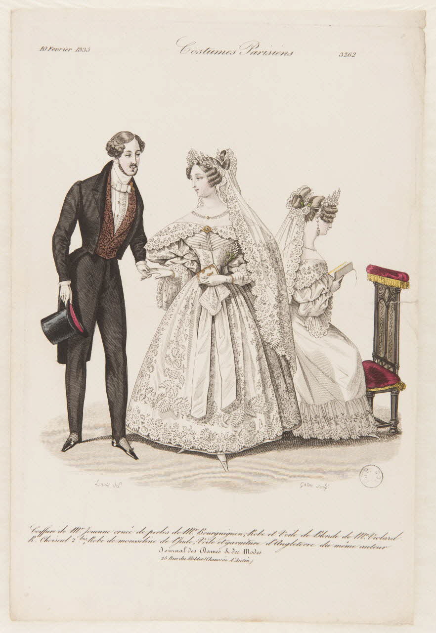 Georges-Jacques Gatine estampe Costumes Parisiens 1835 1970.47.66 Photo