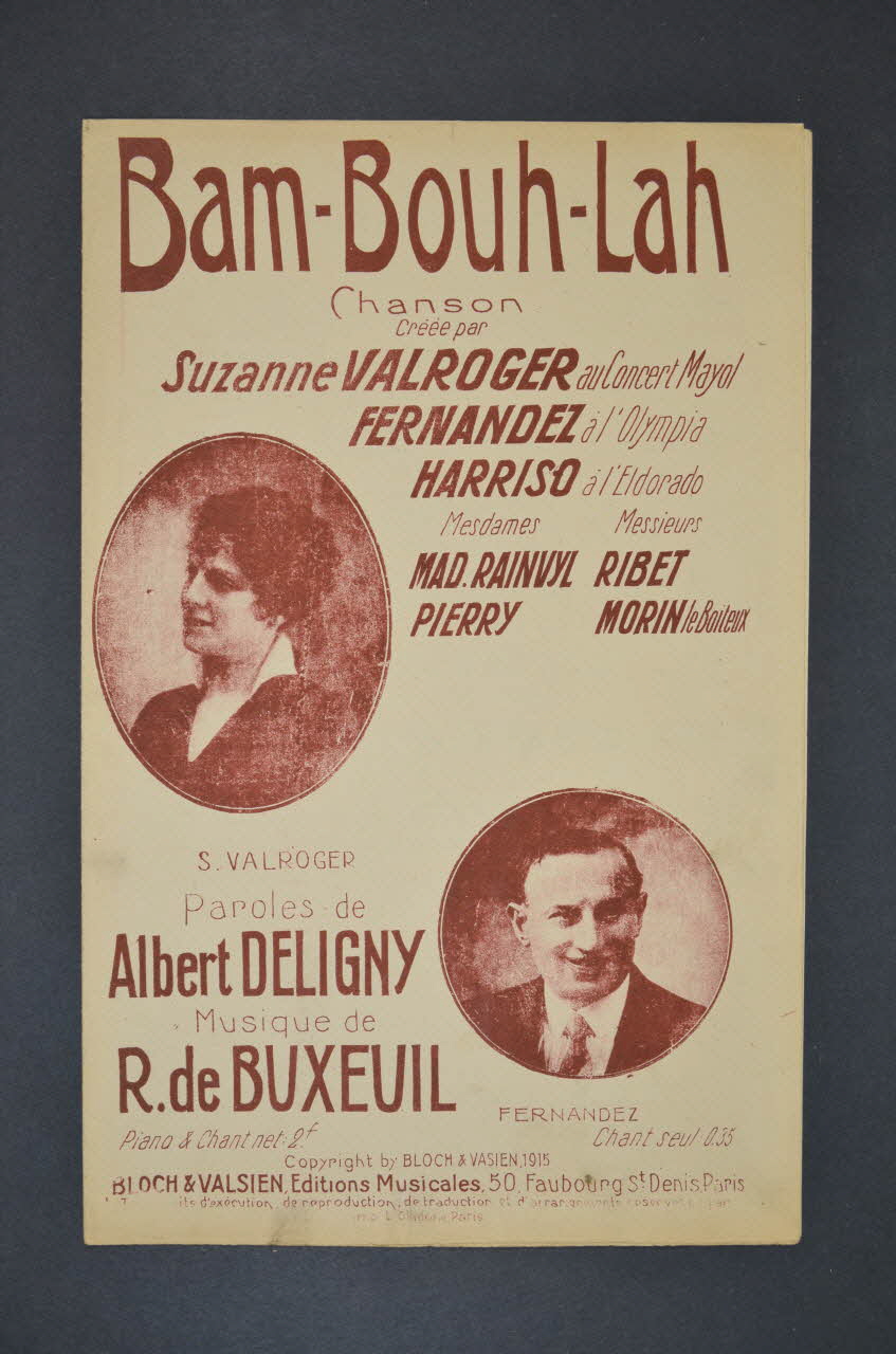 chanson petit format 1966.203.18 Photo Mucem