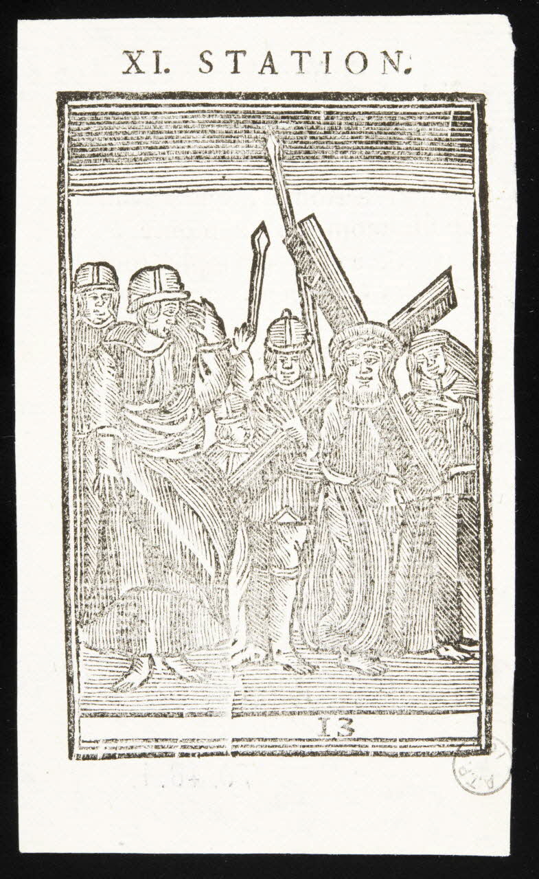 estampe Chemin de croix, station 11 1970.48.11 Photo