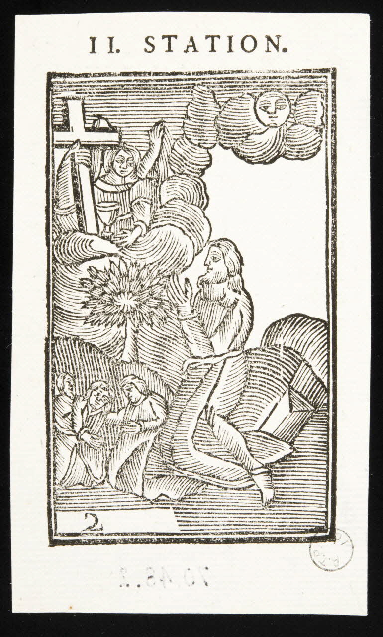 estampe Chemin de croix, station 2 1970.48.2 Photo