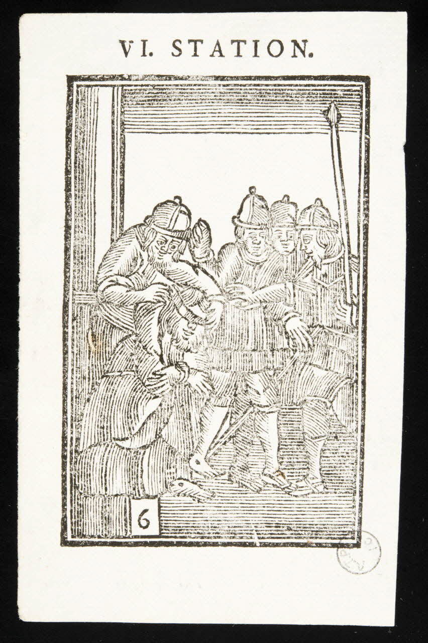 estampe Chemin de croix, station 6 1970.48.6 Photo