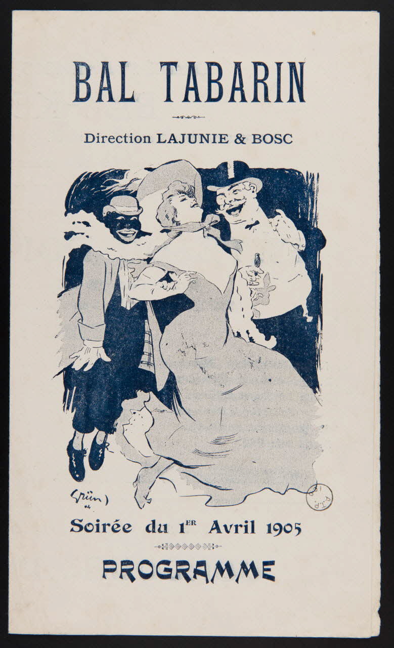 estampe BAL TABARIN 1970.49.118 Photo