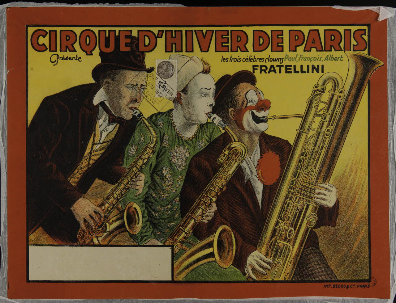 estampe CIRQUE D'HIVER DE PARIS 1970.49.12 Photo