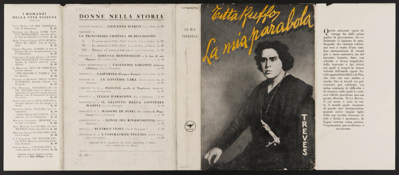 estampe Titta Ruffo  La mia parabola 1970.49.131 Photo