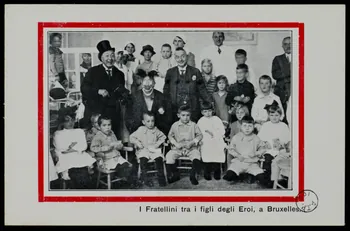 estampe I Fratellini tra i figli degli Eroi, a Bruxelles. 1970.49.146 Photo