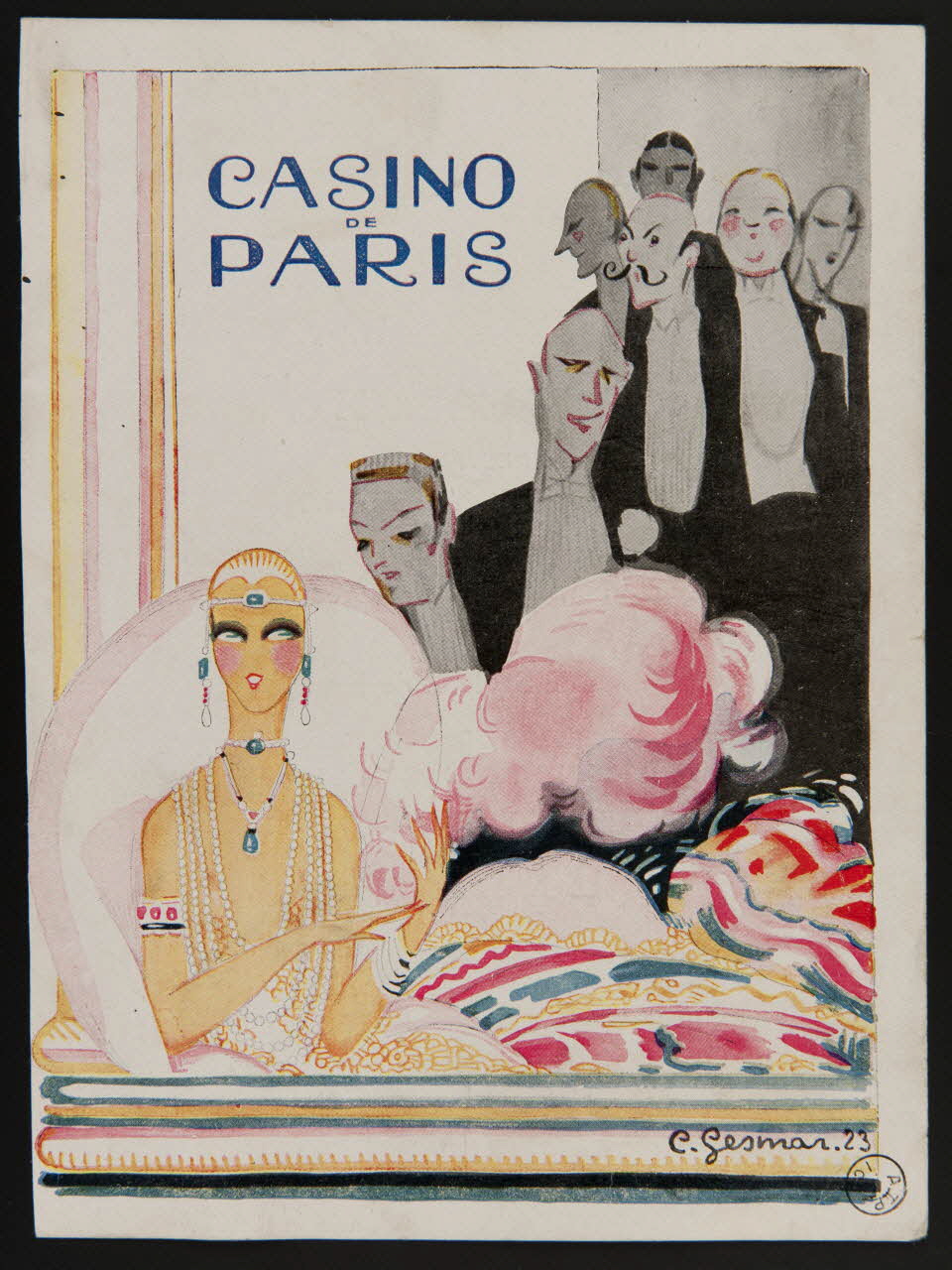 estampe CASINO  DE  PARIS 1970.49.170 Photo
