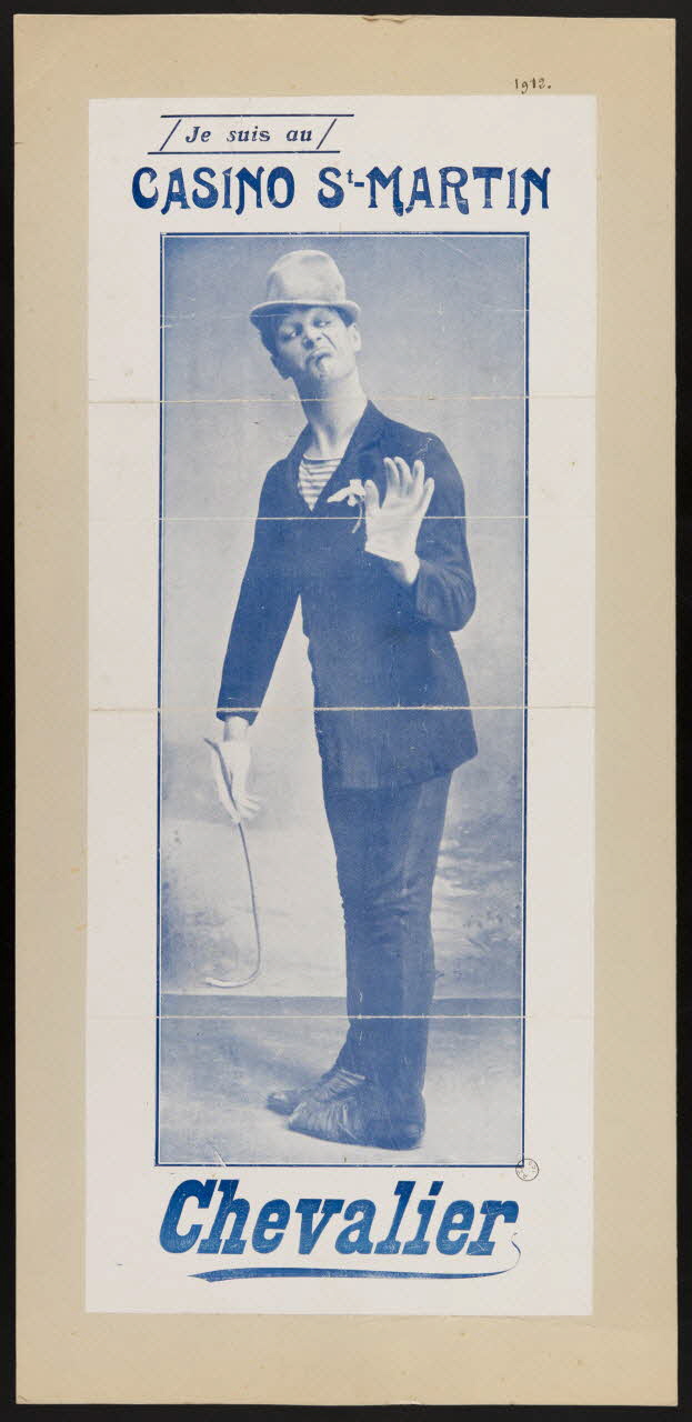 Consortium Lab estampe Je suis au  CASINO St-MARTIN  Chevalier 1912 1970.49.41 Photo
