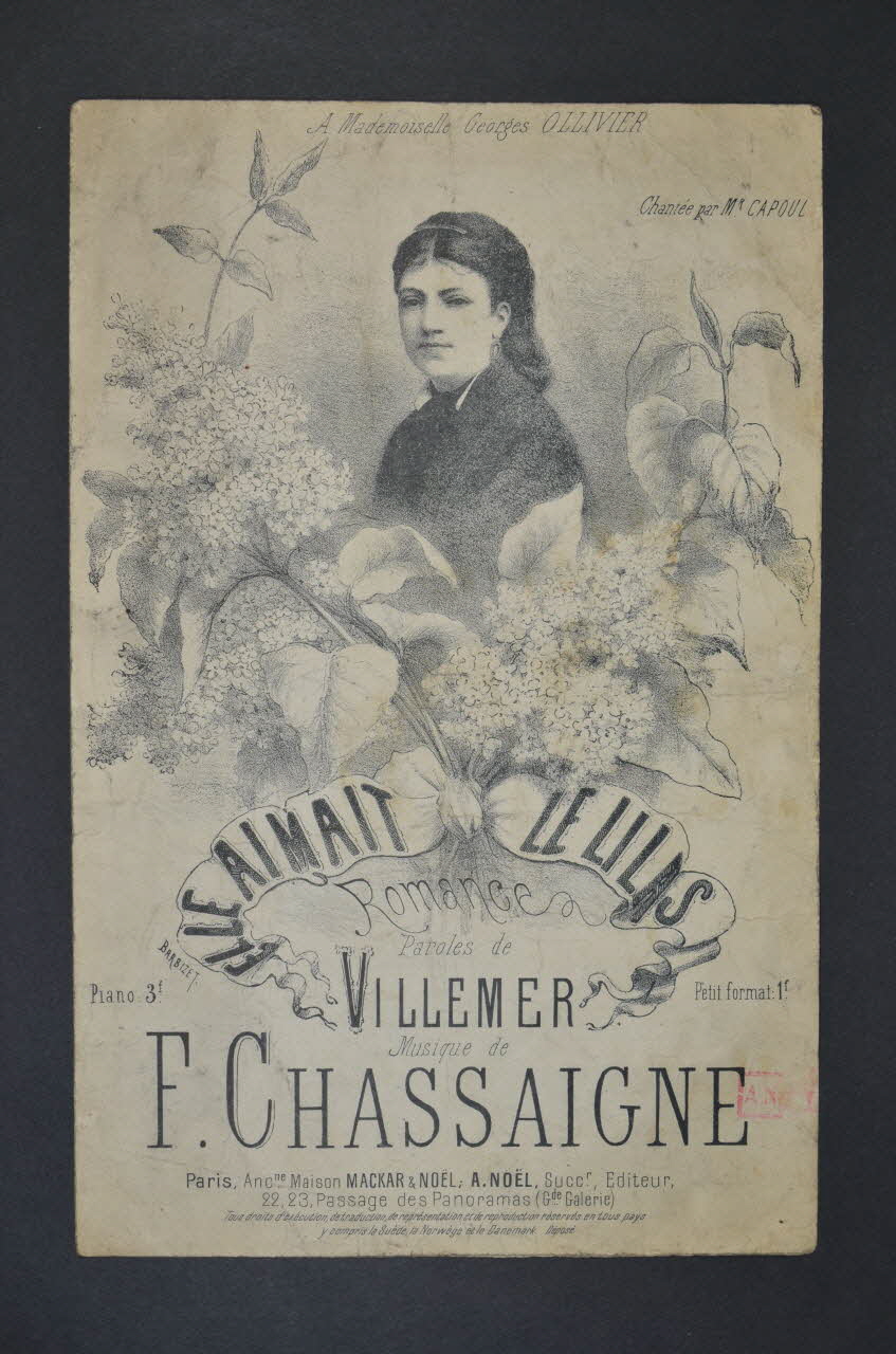 chanson petit format 1966.203.21 Photo Mucem