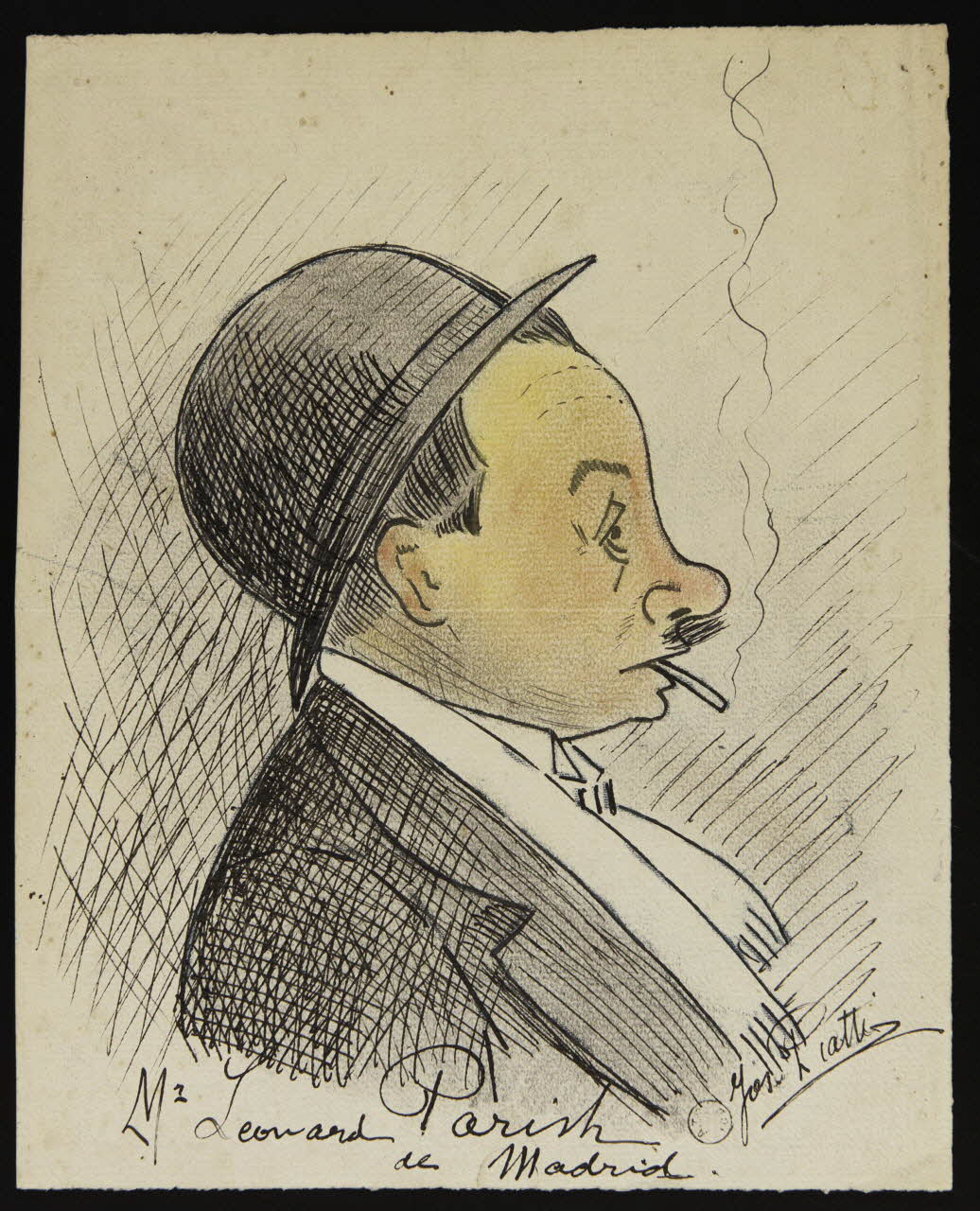 dessin Mr Leonard Parish  de Madrid 1970.49.60 Photo