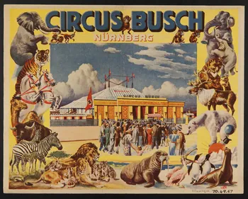 estampe BUSCH der Circus 1970.49.67  Photo