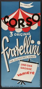 estampe CORSO  3 ORIGINAL  fratellini 1970.49.68 Photo