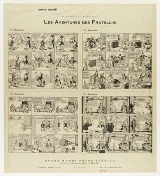 estampe LES AVENTURES DES FRATELLINI 1970.49.72 Photo