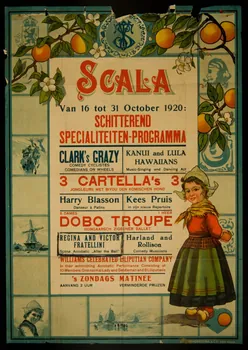 Hoekstra Et Cie estampe SCALA Pays-Bas 1920 1970.49.73  Photo