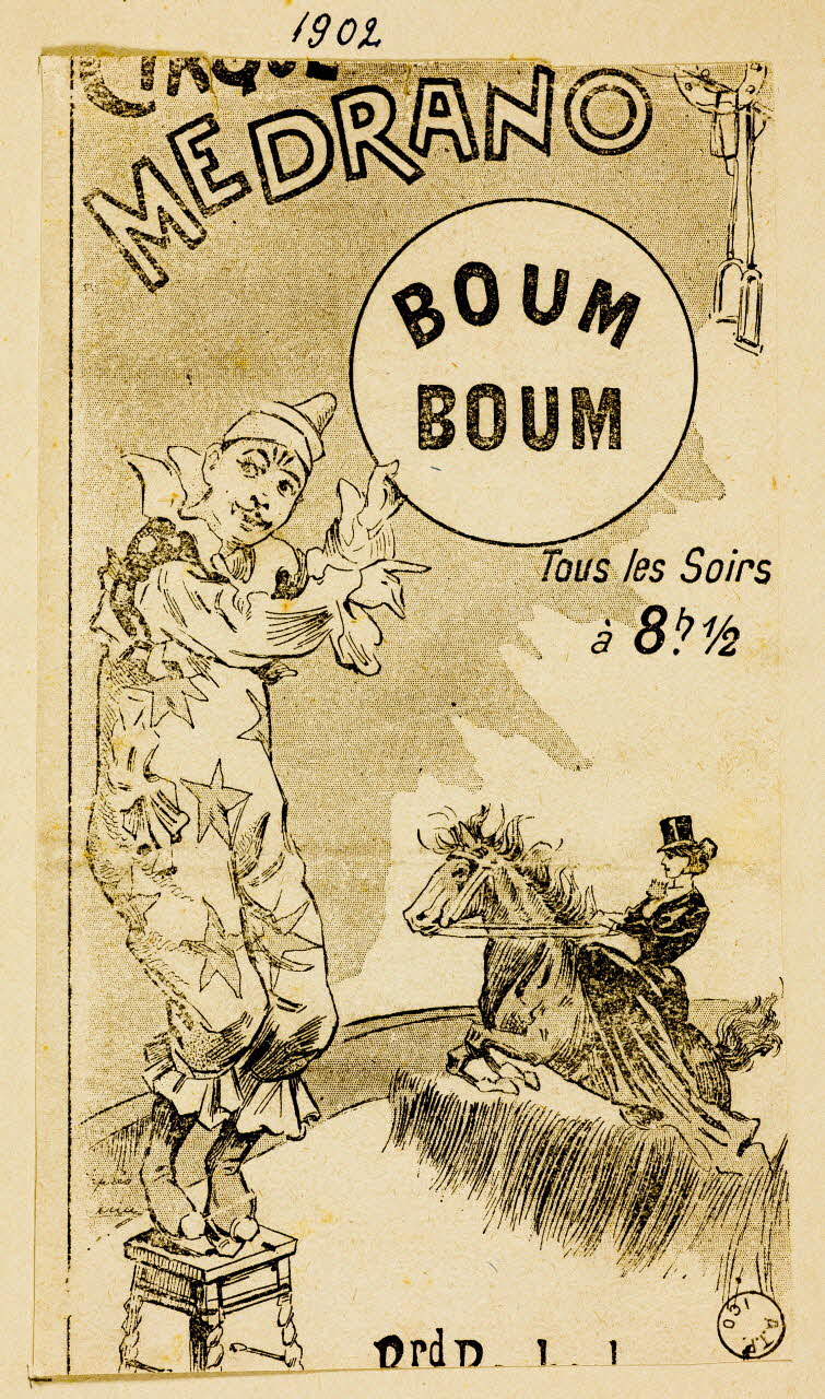 estampe MEDRANO  BOUM  BOUM 1902 1970.49.79 Photo