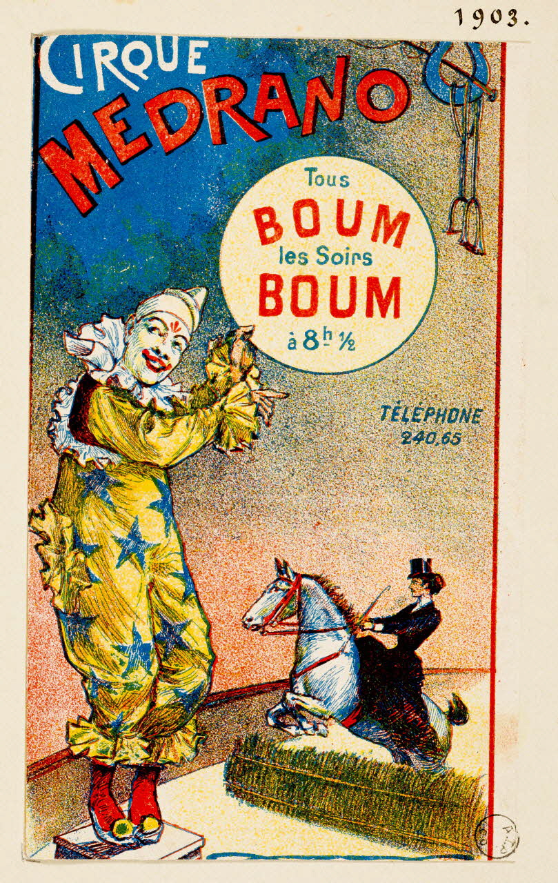estampe CIRQUE  MEDRANO 1903 1970.49.80 Photo