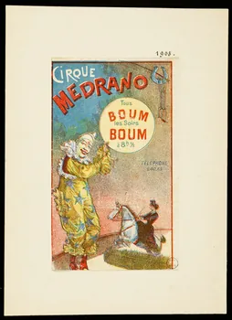 estampe CIRQUE  MEDRANO 1905 1970.49.81  Photo