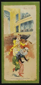 CHAIX estampe Clowns Île-de-France, France 1894 1970.49.85 Photo