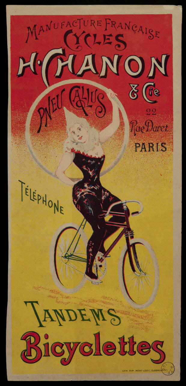 estampe TANDEMS  Bicyclettes 1970.49.87 Photo