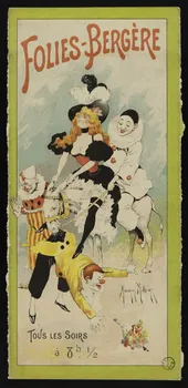 CHAIX ; Maurice Milliège estampe FOLIES-BERGERE Île-de-France, France 1896 1970.49.91 Photo