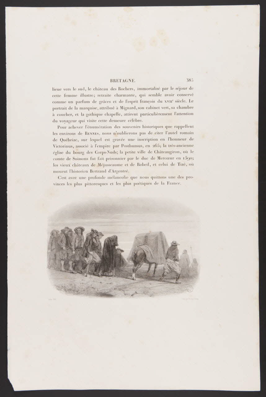 estampe BRETAGNE. 1970.57.1 Photo