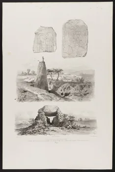 estampe Dolmen de la Pointe de Gourrich, Locmariaker 1970.57.10  Photo