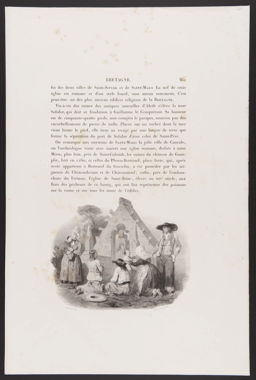 estampe BRETAGNE. 1970.57.2 Photo