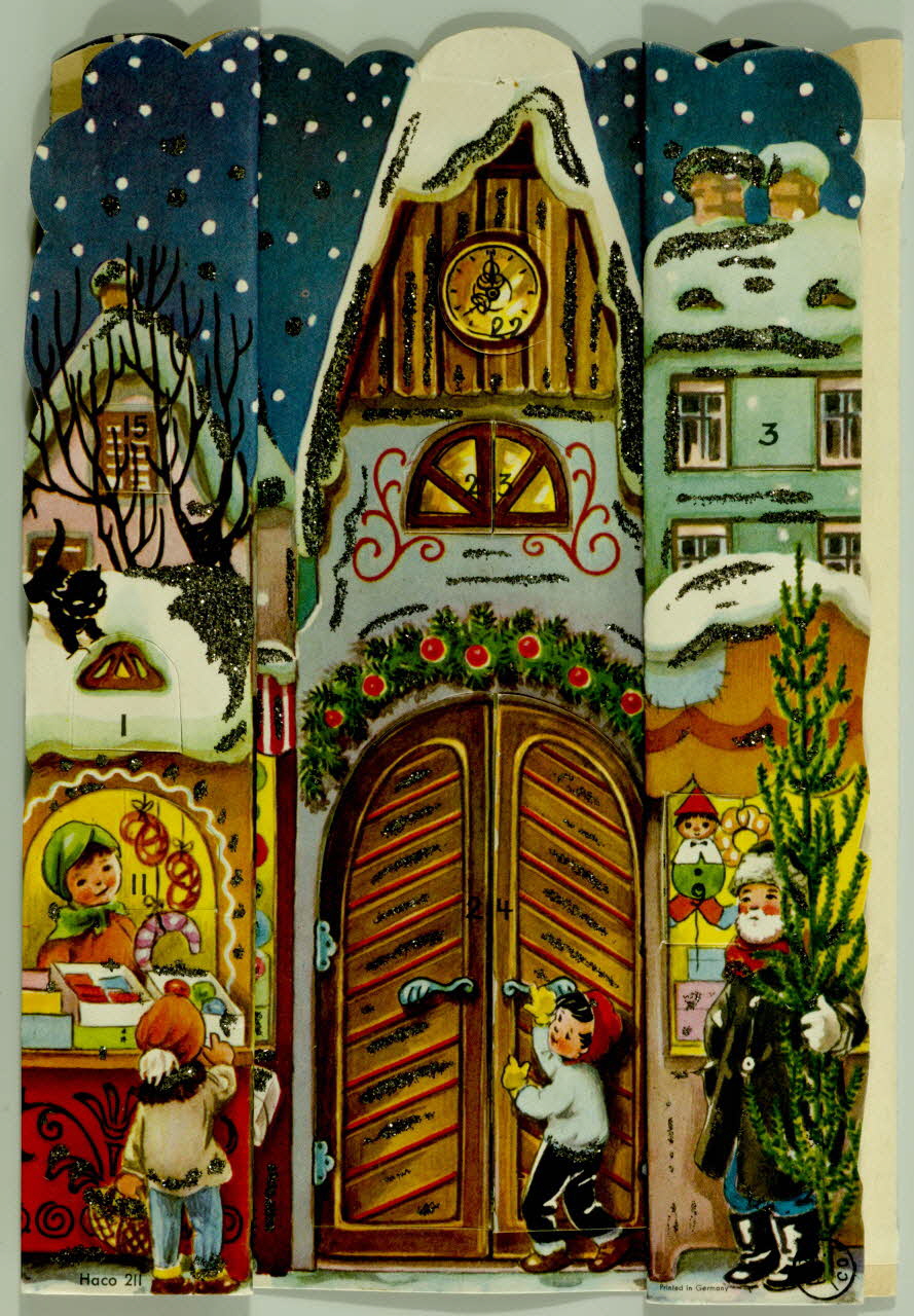 estampe Calendrier de l'avent 1970.74.4 Photo