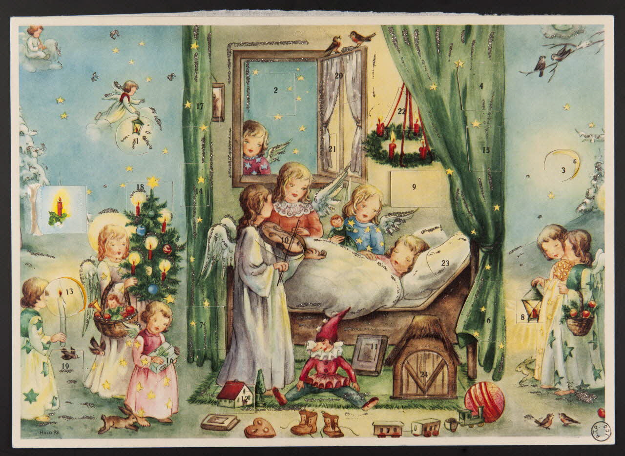 estampe Calendrier de l'Avent 1970.74.5 Photo