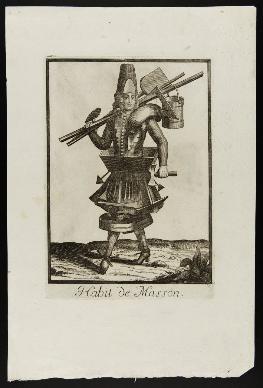 estampe Habit de Masson. 1970.81.1 Photo