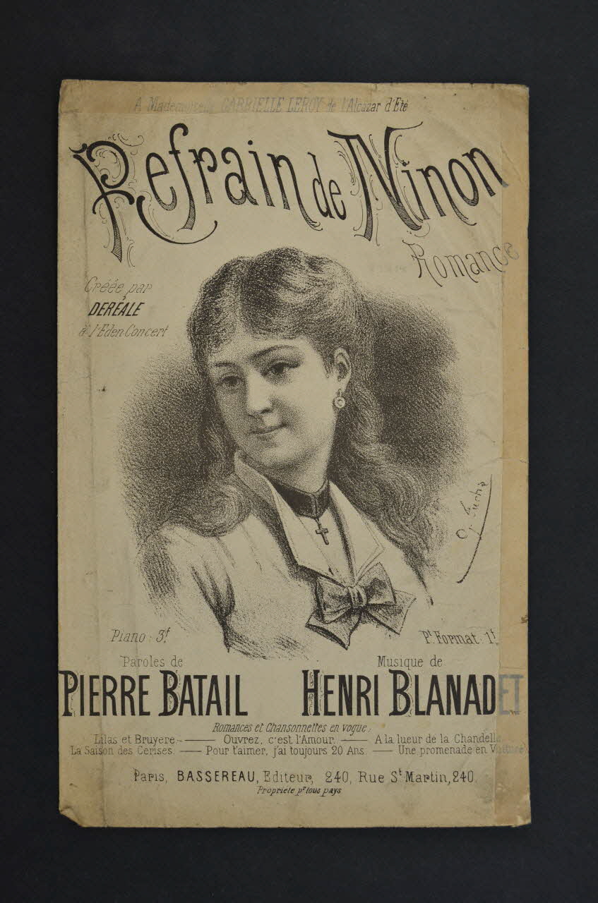 chanson petit format 1966.203.23 Photo Mucem