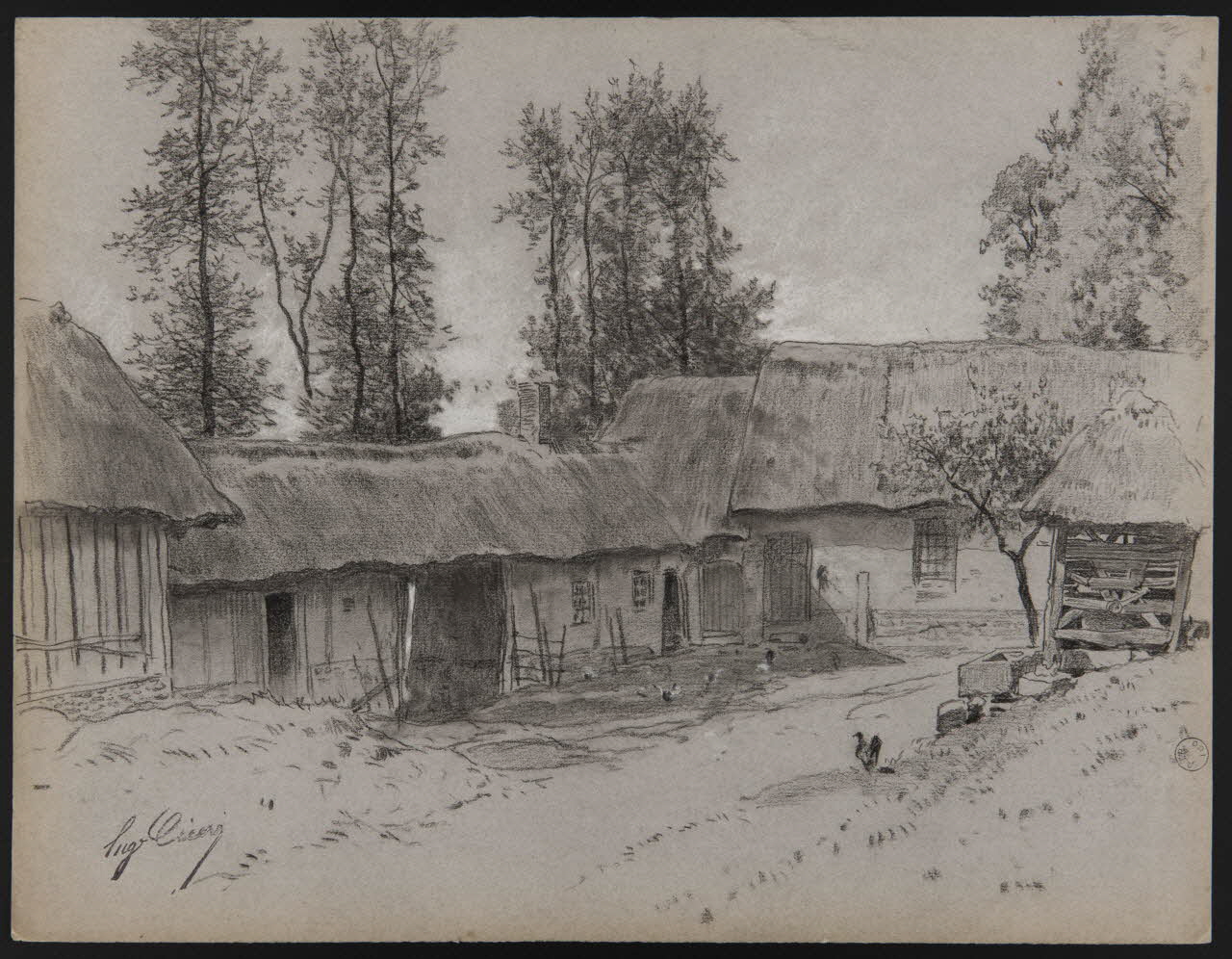 dessin Ferme 1970.81.29 Photo